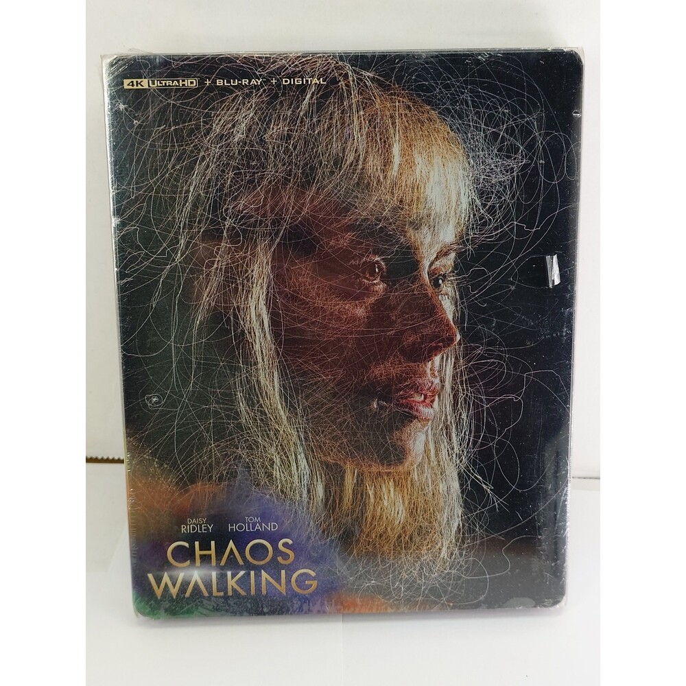 Chaos Walking steelbook 4K Ultra HD + Bluray + Digital new sealed
